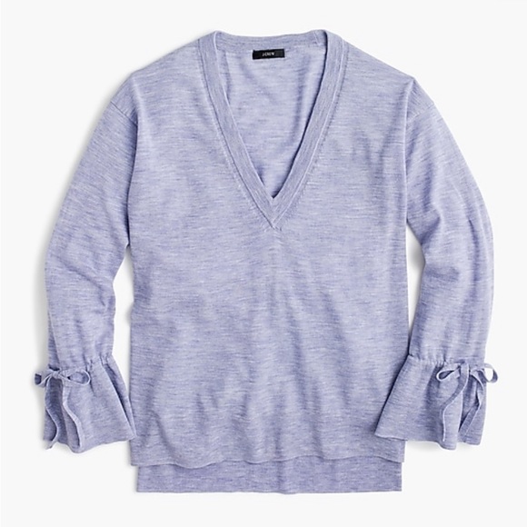 J. Crew Sweaters - J CREW MERINO LIGHTWEIGHT V NECK SWEATER